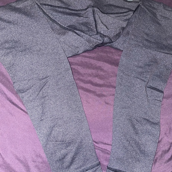 Lululemon Wunder Under Leggings Full Length Size 6 Mini Stripes - Picture 8 of 8